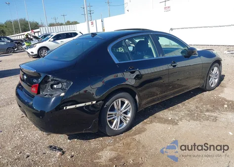 2013 Infiniti G37X z USA, uszkodzony, nr VIN JN1CV6AR7DM357336